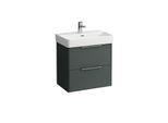Laufen BASE für PRO S Waschtisch-Unterbau H4022121102661 57x36x53cm, 2 Schubladen, verkehrsgrau
