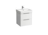 LAUFEN Base Waschtisch-Unterbau H4021721102601 für Pro S, 52x44x53cm, 2 Schubladen, weiß matt