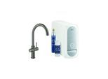 Grohe Blue Home Spültisch-Einhebelmischer 31455AL1 hard graphite gebürstet, C-Auslauf-Starter Kit