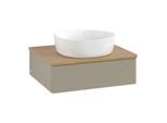 Villeroy & Boch Antao Waschtischunterschrank 600x190x500mm K07111HK mit Struktur FK/AP: HK/1