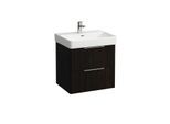 LAUFEN Pro s Waschtisch-Unterbau H4022321102631 57x44x53cm, 2 Schubladen, Ulme dunkel