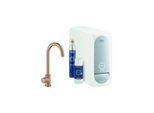 Grohe Blue Home Spültisch-Einhebelmischer 31498DL1 warm sunset gebürstet, Mono-Starter Kit
