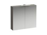 LAUFEN Base LED-Spiegelschrank H4028021102621 80x70x18,5cm, Ulme Hell
