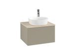 Villeroy & Boch Antao Waschtischunterschrank 600x360x500mm L29153HK mit Beleuchtung mit Struktur FK/AP: HK/3