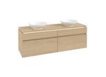 Villeroy & Boch Legato Waschtischunterschrank B600L0VJ 160x55x50cm, mit LED-Beleuchtung, Nordic Oak