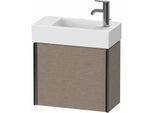 Duravit XViu Waschtisch-Unterschrank XV4232RB211 48,4 x 39,7 x 23,4 cm, rechts, eiche kaschmir, 1 Tür, schwarz matt