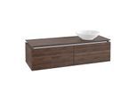 Villeroy & Boch Legato Waschtischunterschrank B589L0VH 140x38x50cm, mit LED-Beleuchtung, Arizona Oak