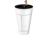 Duravit Starck 1,c-bonded Set S19515O04850000 Griff Bronze, Keramik Schwarz Matt, bodenstehend, Weiß Hochglanz, 864 x 560 x 605 mm