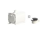 SFA SaniFloor Schmutzwasserhebeanlage 0051P für extraflache Duschtasse, Gesamthöhe 57 mm, weiß