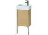 Duravit XViu Waschtisch-Unterschrank XV4530RB130 36,4 x 49,3 x 23,4 cm, rechts, Eiche natur, 1 Tür, champagner matt