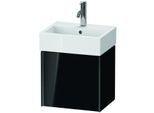 Duravit XViu Waschtisch-Unterschrank XV4231LB240 43,4x33,4x39,7cm, schwarz matt, links, schwarz hochglanz