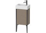 Duravit XViu Waschtisch-Unterschrank XV4530LB211 36,4 x 49,3 x 23,4 cm, links, eiche kaschmir, 1 Tür, schwarz matt