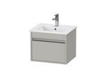 Duravit Ketho Waschtisch-Unterschrank KT640400707 50x41,2x41cm, 1 Auszug, wandhängend, betongrau matt
