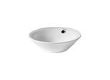 Duravit Starck 1 Aufsatzwaschtisch 04085300001 Ø 53 cm, weiss WonderGliss, mit Überlauf