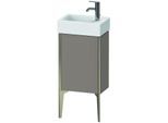 Duravit XViu Waschtisch-Unterschrank XV4530LB143 36,4 x 49,3 x 23,4 cm, links, basalt matt, 1 Tür, champagner matt