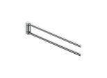 Keuco Handtuchhalter Plan, 2-teilig 14919170000 300mm, schwenkbar, Alu silber-eloxiert/chrom