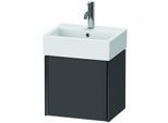 Duravit XViu Waschtisch-Unterschrank XV4231LB249 43,4x33,4x39,7cm, schwarz matt, links, graphit matt
