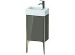 Duravit XViu Waschtisch-Unterschrank XV4530RB189 36,4 x 49,3 x 23,4 cm, rechts, flannel grey hochglanz, 1 Tür, champagner matt