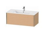Duravit XViu Waschtisch-Unterschrank XV40270B112 101 x 40 x 48 cm, eiche gebürstet, 1 Auszug, wandhängend, champagner matt