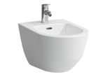 LAUFEN Pro Wand-Bidet H8309520373021 36x53cm, Ausladung 53cm, Eckventile innenliegend, manhattan