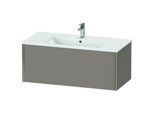 Duravit XViu Waschtisch-Unterschrank XV40270B143 101 x 40 x 48 cm, basalt matt, 1 Auszug, wandhängend, champagner matt
