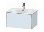 Duravit XSquare Waschtisch-Unterschrank XS422309797 71x39,7x47,8cm, Lichtblau seidenmatt, 1 Auszug