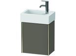 Duravit XViu Waschtisch-Unterschrank XV4230RB190 36,4x39,7x23,4 cm, rechts, flannel grey seidenmatt, 1 Tür, champagner matt