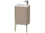 Duravit XViu Waschtisch-Unterschrank XV4480LB175 41x29x59,4cm, stehend, champagner matt, Anschlag links, leinen