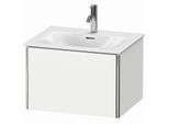Duravit XSquare Waschtisch-Unterschrank XS422201818 61x39,7x47,8cm, weiß matt, 1 Auszug