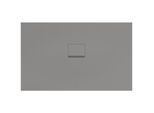 Villeroy & Boch Squaro Infinity Duschwanne UDQ1380SQI2IV3S, 130 x 80 x 4 cm, grau