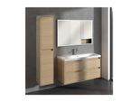 Villeroy und Boch Skyla Hochschrank C80100VJ 2 Türen, 350 x 1700 x 349 mm, Nordic Oak / Nordic Oak