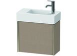 Duravit XViu Waschtisch-Unterschrank XV4232LB175 48,4x39,7x23,4 cm, links, leinen, 1 Tür, champagner matt