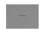 Villeroy & Boch Squaro Infinity Duschwanne UDQ1075SQI2IV3S, 100 x 75 x 4 cm, grau