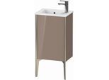 Duravit XViu Waschtisch-Unterschrank XV4480RB186 41x29x59,4cm, stehend, champagner matt, Anschlag rechts, cappucino hochglanz