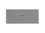 Villeroy & Boch Squaro Infinity Duschwanne UDQ1670SQI2BV3S, 160 x 70 x 4 cm, grau