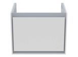 Ideal Standard Connect Air Waschtischunterschrank E0817KN 50x40x36cm, 1 Auszug, weiß glänzend/hellgrau matt