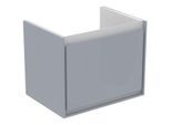 Ideal Standard Connect Air Waschtischunterschrank E0817EQ 50x40x36cm, 1 Auszug, hellgrau glänzend/weiß matt
