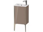 Duravit XViu Waschtisch-Unterschrank XV4480LB186 41x29x59,4cm, stehend, champagner matt, Anschlag links, cappucino hochglanz