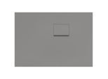 Villeroy & Boch Squaro Infinity Duschwanne UDQ1070SQI2RV3S, 100 x 70 x 4 cm, grau