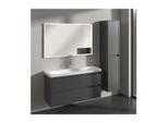 Villeroy und Boch Skyla Hochschrank C80101VR 2 Türen, 350 x 1700 x 349 mm, Graphite / Graphite