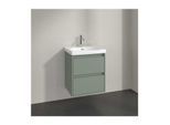 Villeroy und Boch Skyla Waschtischunterschrank C79300AF 2 Auszüge, 522 x 596 x 424 mm, Soft Green