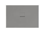 Villeroy & Boch Squaro Infinity Duschwanne UDQ1390SQI2IV3S, 130 x 90 x 4 cm, grau