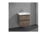 Villeroy und Boch Skyla Waschtischunterschrank C79400RK 2 Auszüge, 572 x 596 x 439 mm, Stone Oak
