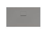 Villeroy & Boch Squaro Infinity Duschwanne UDQ1270SQI2BV3S, 120 x 70 x 4 cm, grau