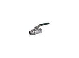 Giacomini Kugelhahn R254WL 254WX053 1/2", grüner Hebelgriff, Innen- und Außengewinde