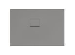 Villeroy & Boch Squaro Infinity Duschwanne UDQ1175SQI2LV3S, 110 x 75 x 4 cm, grau