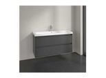 Villeroy und Boch Skyla Waschtischunterschrank C80000VR 2 Auszüge, 1172 x 596 x 439 mm, Graphite