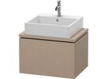 Duravit L-Cube Waschtisch-Unterschrank LC580007575 62 x 47,7 cm, leinen, für Konsole, 1 Auszug