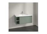 Villeroy und Boch Skyla Waschtischunterschrank C79000AF 1 Auszug, 972 x 436 x 439 mm, Soft Green
