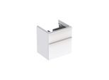 Geberit Smyle Square Waschtisch-Unterschrank 500352001 58,4x61,7x47cm, weiß hochglanz, 2 Schubladen